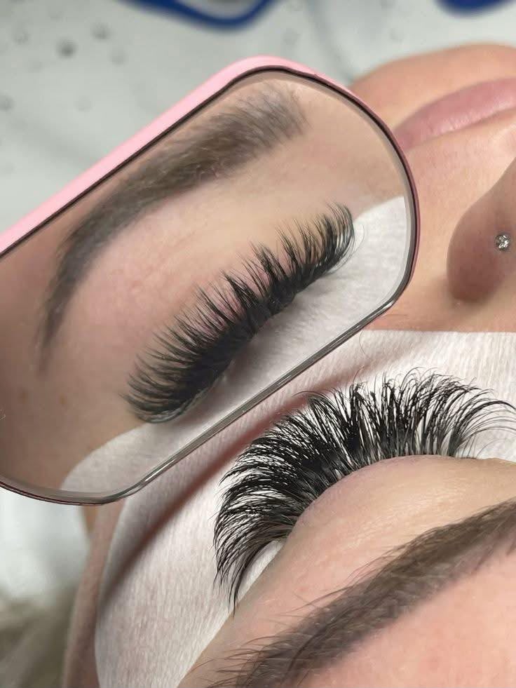 Lash extensions by Nessa's Touch Salon