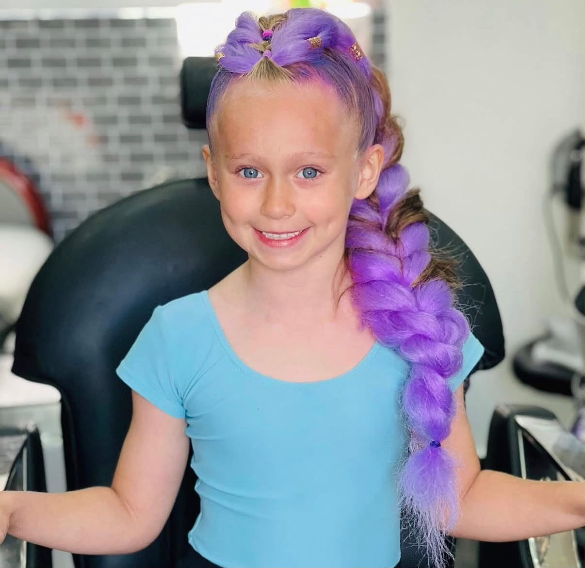 Kids braids by Nessa's Touch Salon