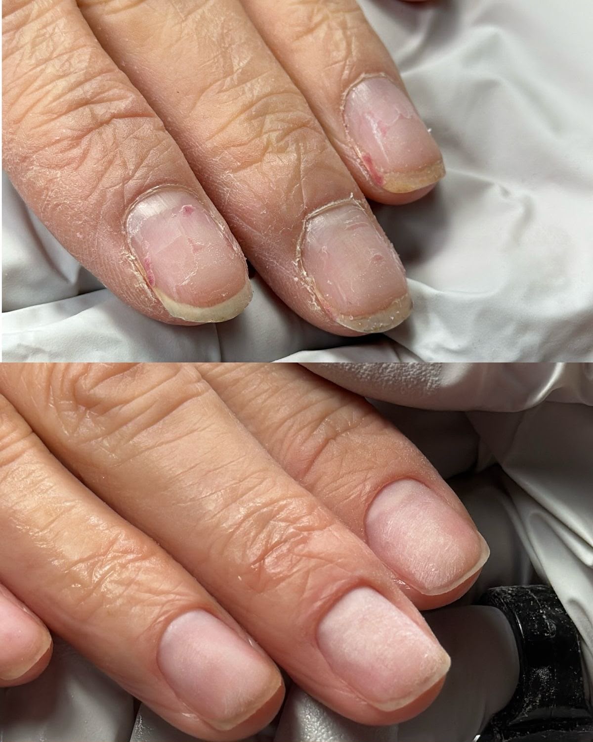 Basic manicure by Nessa's Touch Salon