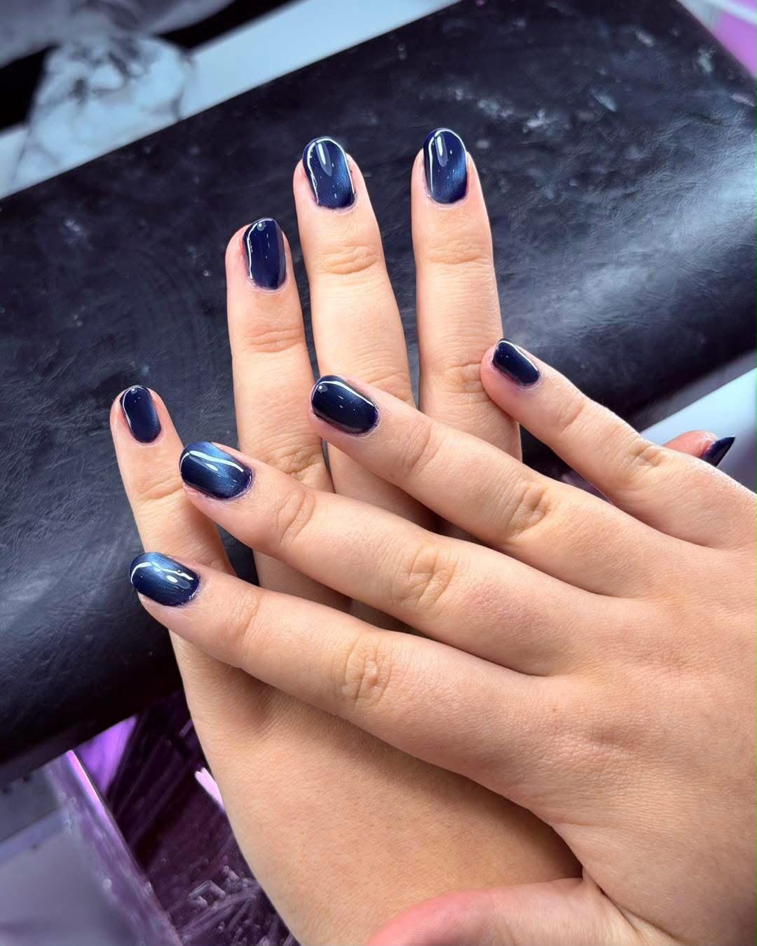 Gel manicure by Nessa's Touch Salon
